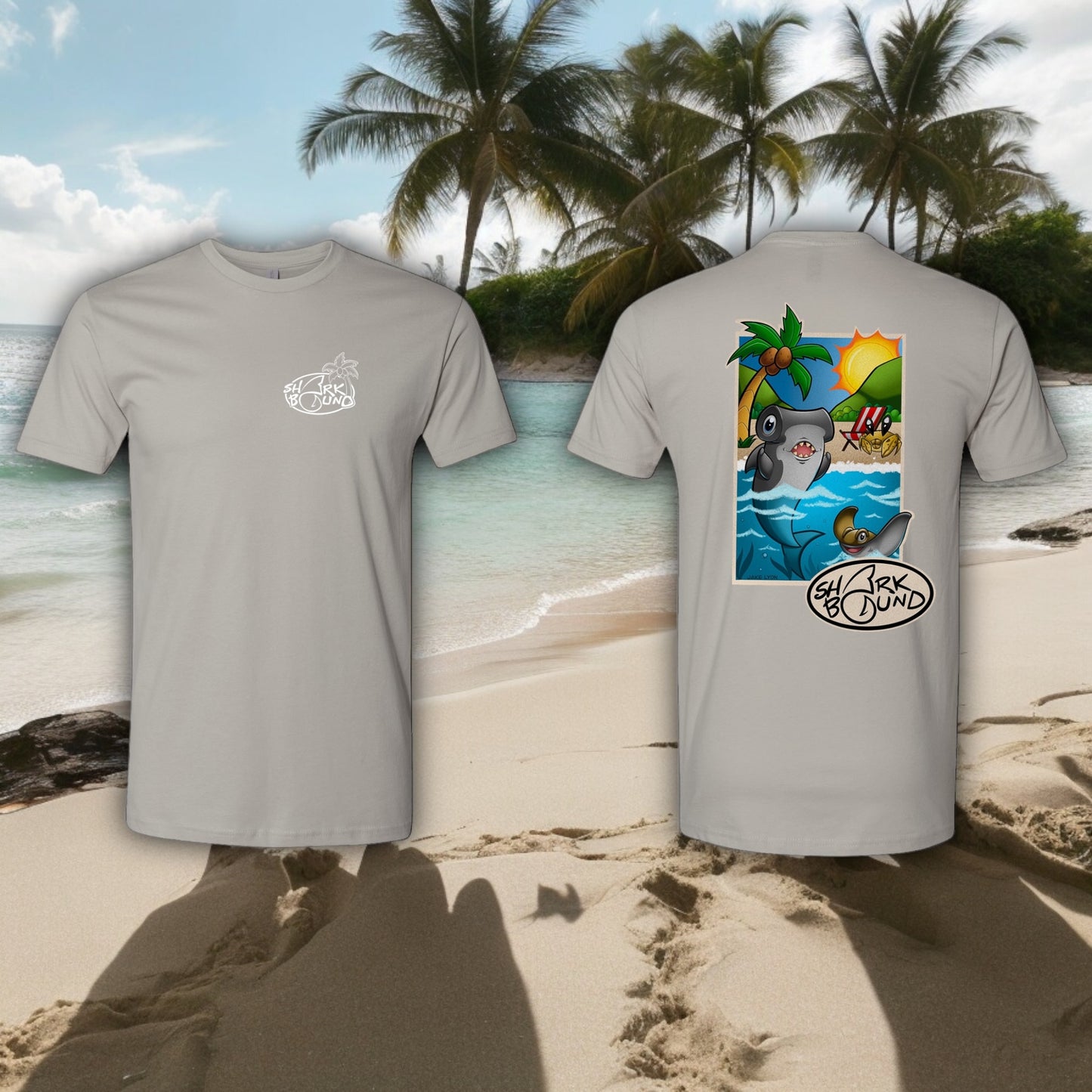 Shark Beach T-shirts