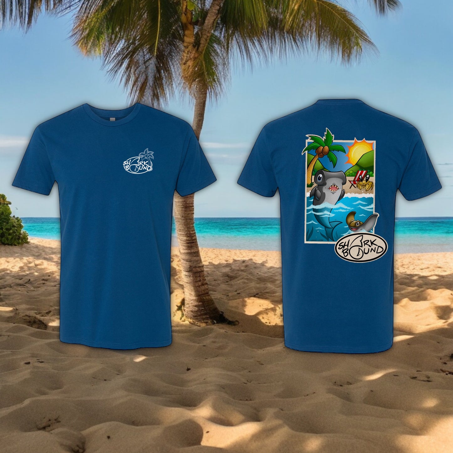 Shark Beach T-shirts