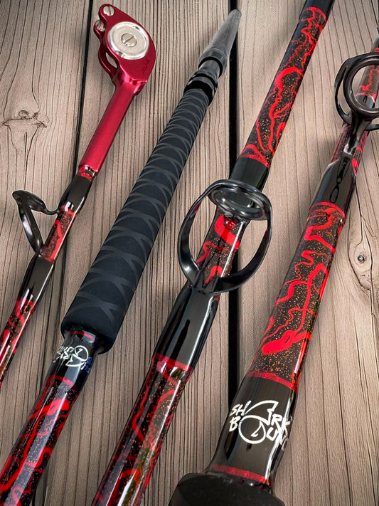 6’6” rainshadow RCTB 80-130 shark rod