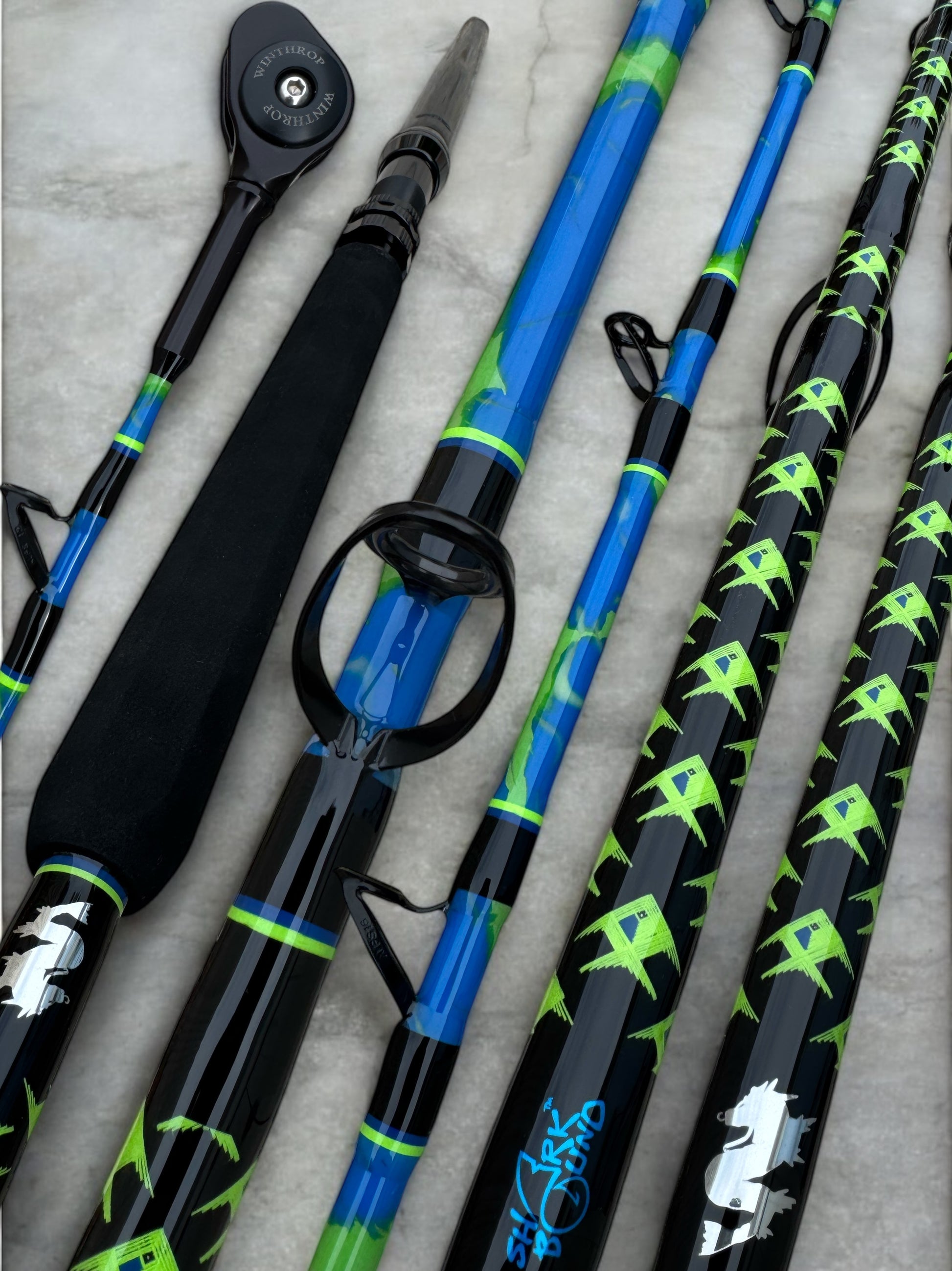 RCTB 50-130 fast action shark rod – SharkBound Outfitters RCTB 50-130 fast action shark rod – SharkBound Outfitters
